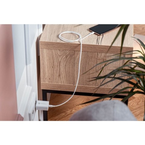 Ładowarka sieciowa do telefonu Forcell F-Energy USB C QC4.0 PD 3A 25W + kabel USB C do USB C TFK-TC-25WPD biała Ładowarka sieciowa do telefonu Forcell F-Energy USB C QC4.0 PD 3A 25W + kabel USB C do USB C TFK-TC-25WPD biała