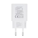 Ładowarka sieciowa do telefonu Forcell F-Energy USB C + USB A QC4.0 PD 3A 30W TFK-TC-30WPD biała Ładowarka sieciowa do telefonu Forcell F-Energy USB C + USB A QC4.0 PD 3A 30W TFK-TC-30WPD biała