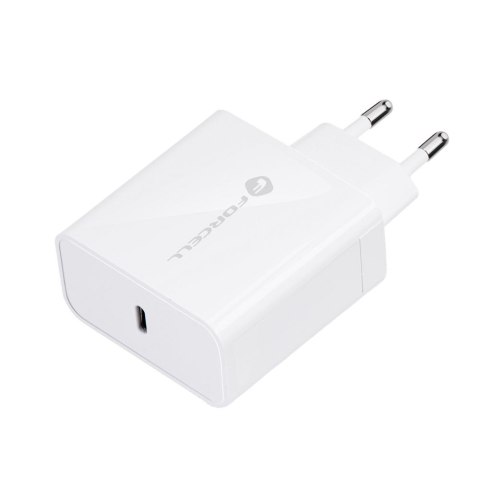 Ładowarka sieciowa do telefonu Forcell F-Energy USB C QC4.0 PD 3A 45W TFK-TC-45WPD biała Ładowarka sieciowa do telefonu Forcell F-Energy USB C QC4.0 PD 3A 45W TFK-TC-45WPD biała