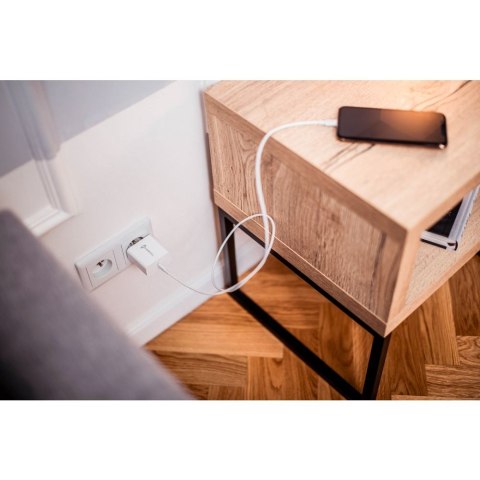 Ładowarka sieciowa do telefonu Forcell F-Energy USB C QC4.0 PD 3A 45W TFK-TC-45WPD biała Ładowarka sieciowa do telefonu Forcell F-Energy USB C QC4.0 PD 3A 45W TFK-TC-45WPD biała