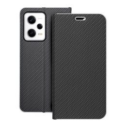 Kabura LUNA Book Carbon do XIAOMI Redmi Note 12 Pro 5G czarny