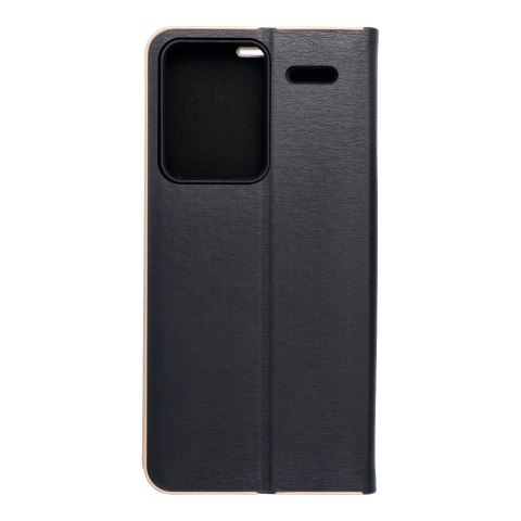 Kabura LUNA Book Gold do XIAOMI Redmi Note 13 PRO Plus 5G czarny Kabura LUNA Book Gold do XIAOMI Redmi Note 13 PRO Plus 5G czarny