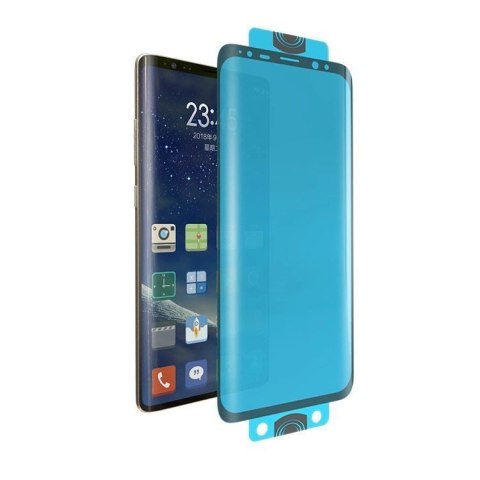 3D Edge Nano Flexi Glass folia szklana szkło hartowane na cały ekran z ramką Samsung Galaxy S21+ 5G (S21 Plus 5G) czarny 3D Edge Nano Flexi Glass folia szklana szkło hartowane na cały ekran z ramką Samsung Galaxy S21+ 5G (S21 Plus 5G) czarny