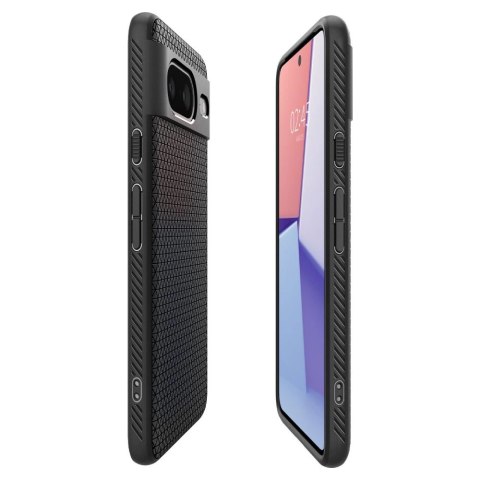 Etui Spigen Liquid Air na Google Pixel 8 - czarny mat Etui Spigen Liquid Air na Google Pixel 8 - czarny mat