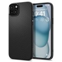 Etui Spigen Liquid Air na iPhone 15 - czarny mat Etui Spigen Liquid Air na iPhone 15 - czarny mat