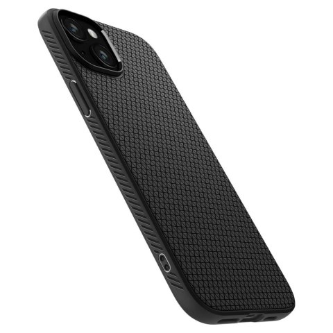 Etui Spigen Liquid Air na iPhone 15 - czarny mat Etui Spigen Liquid Air na iPhone 15 - czarny mat