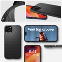 Etui Spigen Liquid Air na iPhone 15 - czarny mat Etui Spigen Liquid Air na iPhone 15 - czarny mat