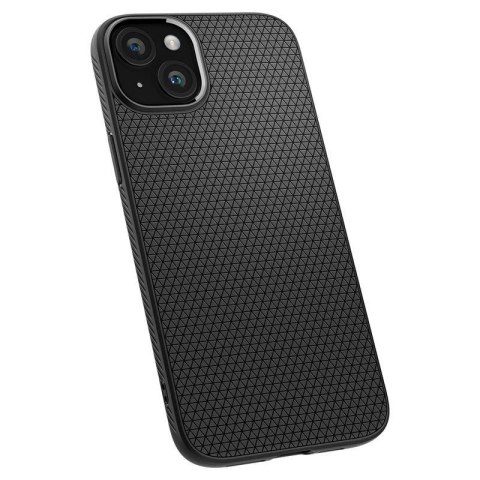 Etui Spigen Liquid Air na iPhone 15 - czarny mat Etui Spigen Liquid Air na iPhone 15 - czarny mat