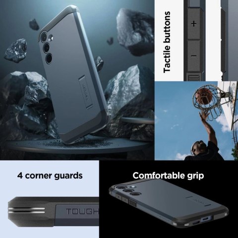 Etui Spigen Tough Armor na Samsung Galaxy A55 5G - szare Etui Spigen Tough Armor na Samsung Galaxy A55 5G - szare