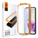 Spigen Glass tR AlignMaster 2 Pack - Samsung Galaxy A35 Spigen Glass tR AlignMaster 2 Pack - Samsung Galaxy A35