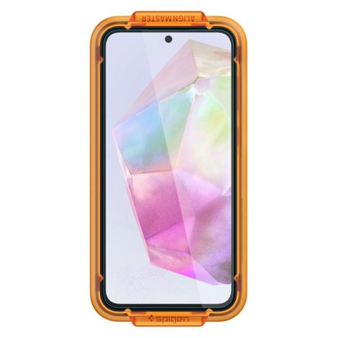 Spigen Glass tR AlignMaster 2 Pack - Samsung Galaxy A35 Spigen Glass tR AlignMaster 2 Pack - Samsung Galaxy A35