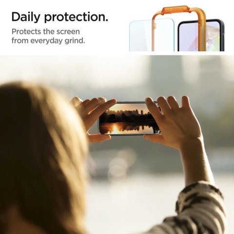 Spigen Glass tR AlignMaster 2 Pack - Samsung Galaxy A35 Spigen Glass tR AlignMaster 2 Pack - Samsung Galaxy A35