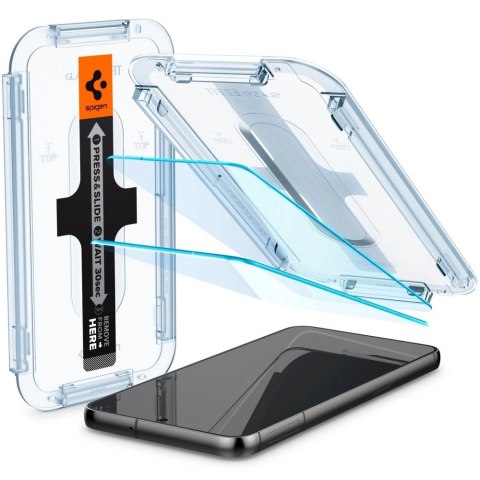 Szkło hartowane Spigen Glas.tR EZ Fit na Samsung Galaxy S23+ - 2 szt. Szkło hartowane Spigen Glas.tR EZ Fit na Samsung Galaxy S23+ - 2 szt.