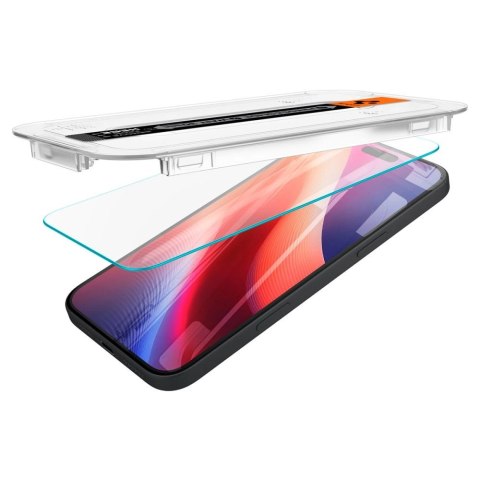 Szkło hartowane Spigen Glas.tR EZ Fit na iPhone 15 / 16 Szkło hartowane Spigen Glas.tR EZ Fit na iPhone 15 / 16