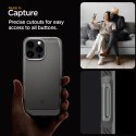Etui Spigen Rugged Armor MagSafe do iPhone 16 Pro - szare