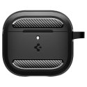 Etui Spigen Rugged Armor na AirPods 4 - czarne