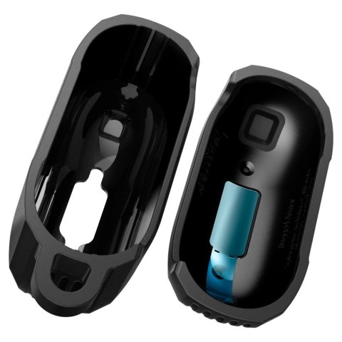 Etui Spigen Rugged Armor na AirPods 4 - czarne Etui Spigen Rugged Armor na AirPods 4 - czarne