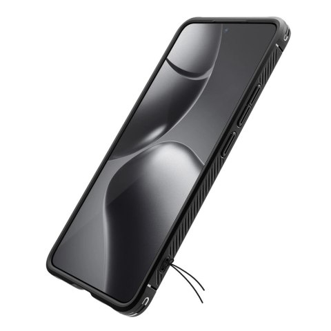 Etui Spigen Rugged Armor na Xiaomi 14T Pro - matowy czarny Etui Spigen Rugged Armor na Xiaomi 14T Pro - matowy czarny