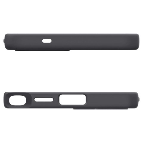 Etui Spigen Silicone Fit Mag na Samsung Galaxy S25 Ultra - czarne Etui Spigen Silicone Fit Mag na Samsung Galaxy S25 Ultra - czarne