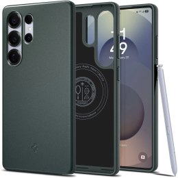 Etui Spigen Thin Fit Mag na Samsung Galaxy S25 Ultra - zielone