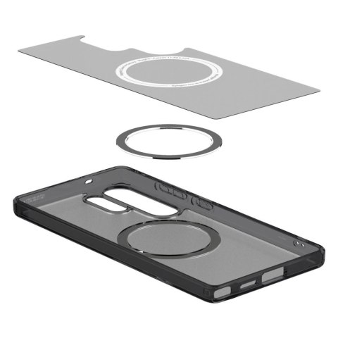 Etui Spigen Ultra Hybrid Mag na Samsung Galaxy S25 Ultra - czarne Etui Spigen Ultra Hybrid Mag na Samsung Galaxy S25 Ultra - czarne