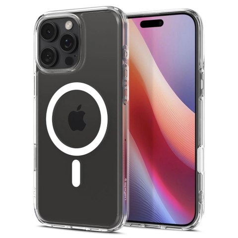 Etui Spigen Ultra Hybrid "T" Mag MagSafe na iPhone 16 Pro Max - białe
