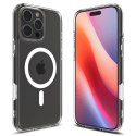 Etui Spigen Ultra Hybrid "T" Mag MagSafe na iPhone 16 Pro Max - białe