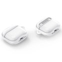Etui Spigen Ultra Hybrid na AirPods 4 - białe