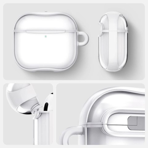Etui Spigen Ultra Hybrid na AirPods 4 - białe Etui Spigen Ultra Hybrid na AirPods 4 - białe