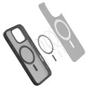 Etui Spigen Ultra Hybrid na iPhone 16 Pro - czarne