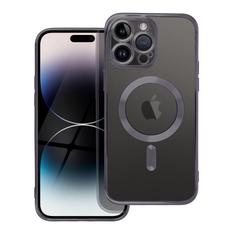 Futerał ELECTRO MAG COVER kompatybilny z MagSafe do IPHONE 14 Pro Max czarny Futerał ELECTRO MAG COVER kompatybilny z MagSafe do IPHONE 14 Pro Max czarny