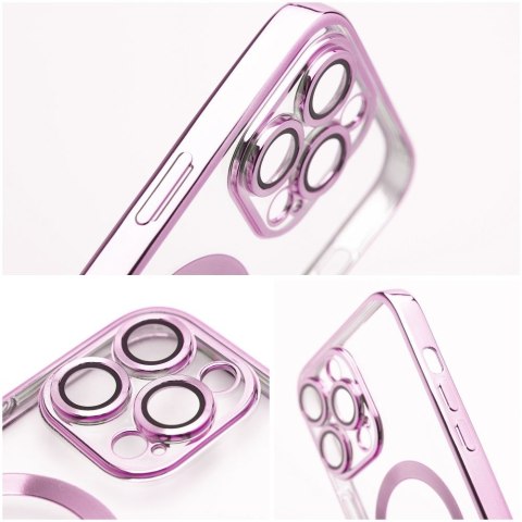 Futerał ELECTRO MAG COVER kompatybilny z MagSafe do IPHONE 16 złoty róż Futerał ELECTRO MAG COVER kompatybilny z MagSafe do IPHONE 16 złoty róż