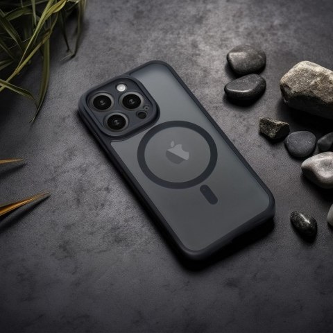 Futerał FULL MATTE MAG COVER kompatybilny z MagSafe do XIAOMI REDMI NOTE 14 PRO PLUS 5G czarny Futerał FULL MATTE MAG COVER kompatybilny z MagSafe do XIAOMI REDMI NOTE 14 PRO PLUS 5G czarny