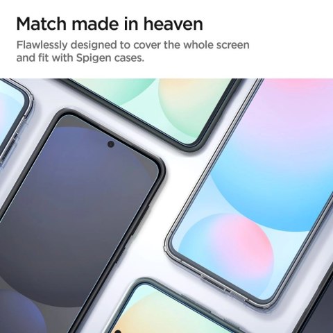 Szkło hartowane Spigen Glas.tR EZ Fit na Samsung Galaxy S24 FE (2 szt.) Szkło hartowane Spigen Glas.tR EZ Fit na Samsung Galaxy S24 FE (2 szt.)