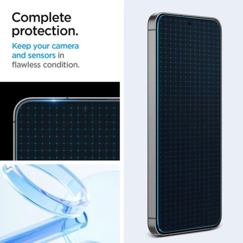 Szkło hartowane Spigen Glas.tR EZ Fit na Samsung Galaxy S24 FE (2 szt.) Szkło hartowane Spigen Glas.tR EZ Fit na Samsung Galaxy S24 FE (2 szt.)