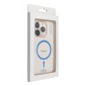 Drop Glue Colorful Ring Mag Cover kompatybilny z MagSafe pasuje do SAMSUNG A36 jasny niebieski