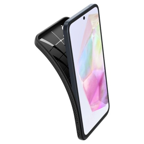 Etui Spigen Liquid Air na Samsung Galaxy A35 5G - czarny mat Etui Spigen Liquid Air na Samsung Galaxy A35 5G - czarny mat