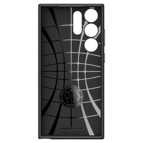 Etui Spigen Liquid Air na Samsung Galaxy S23 Ultra - czarny mat Etui Spigen Liquid Air na Samsung Galaxy S23 Ultra - czarny mat