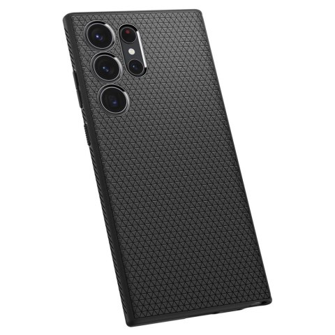 Etui Spigen Liquid Air na Samsung Galaxy S23 Ultra - czarny mat Etui Spigen Liquid Air na Samsung Galaxy S23 Ultra - czarny mat