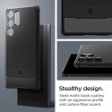 Etui Spigen Rugged Armor na Samsung Galaxy S23 Ultra - czarny mat