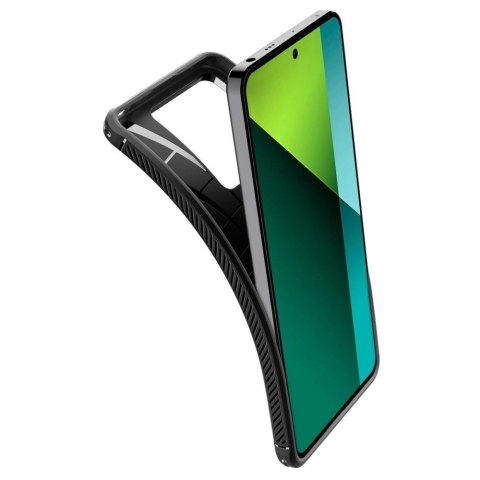 Etui Spigen Rugged Armor na Xiaomi Redmi Note 13 Pro 5G / POCO X6 5G - czarny mat Etui Spigen Rugged Armor na Xiaomi Redmi Note 13 Pro 5G / POCO X6 5G - czarny mat