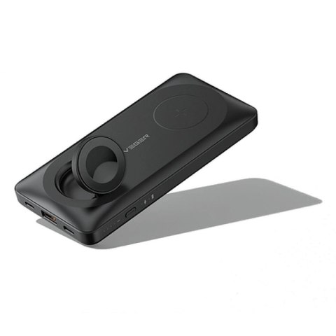 Powerbank Veger MagMulti W1156 10000mAh 22.5W 3A MagSafe PD QC3.0 - czarny Powerbank Veger MagMulti W1156 10000mAh 22.5W 3A MagSafe PD QC3.0 - czarny