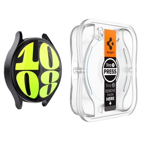 Szkło hartowane Spigen Glas.tR EZ Fit na Samsung Galaxy Watch 7 (44 mm) - 2 szt. Szkło hartowane Spigen Glas.tR EZ Fit na Samsung Galaxy Watch 7 (44 mm) - 2 szt.
