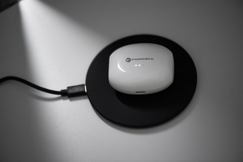 Słuchawki bezprzewodowe douszne Forcell F-Audio TWS Clear Sound białe Słuchawki bezprzewodowe douszne Forcell F-Audio TWS Clear Sound białe
