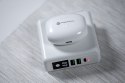 Słuchawki bezprzewodowe douszne Forcell F-Audio TWS Clear Sound białe Słuchawki bezprzewodowe douszne Forcell F-Audio TWS Clear Sound białe