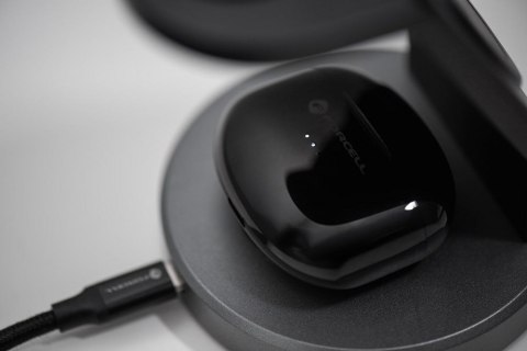 Słuchawki bezprzewodowe douszne Forcell F-Audio TWS Clear Sound czarne Słuchawki bezprzewodowe douszne Forcell F-Audio TWS Clear Sound czarne