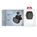 Słuchawki bezprzewodowe douszne Forcell F-Audio TWS Clear Sound czarne Słuchawki bezprzewodowe douszne Forcell F-Audio TWS Clear Sound czarne