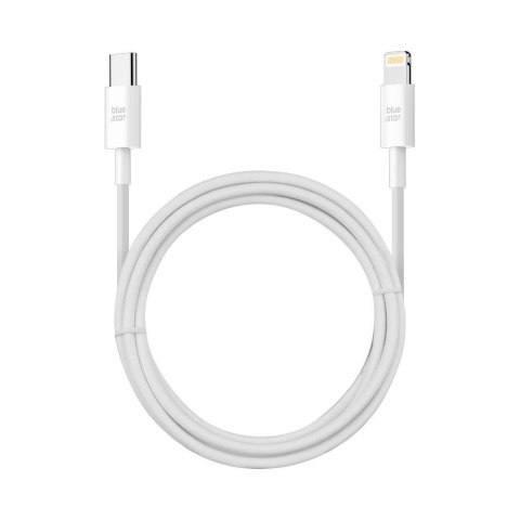 BLUE STAR kabel Typ C do Lightning 2A 12W QC3.0 PA-X12 1 m biały BLUE STAR kabel Typ C do Lightning 2A 12W QC3.0 PA-X12 1 m biały