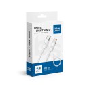 BLUE STAR kabel Typ C do Lightning 2A 12W QC3.0 PA-X12 1 m biały BLUE STAR kabel Typ C do Lightning 2A 12W QC3.0 PA-X12 1 m biały