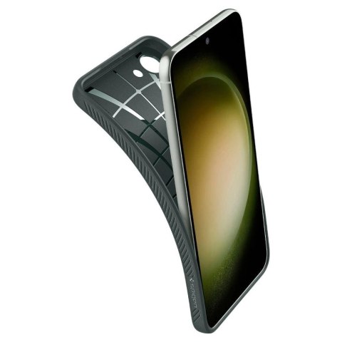 Etui Spigen Liquid Air na Samsung Galaxy S23 - ciemnozielone Etui Spigen Liquid Air na Samsung Galaxy S23 - ciemnozielone